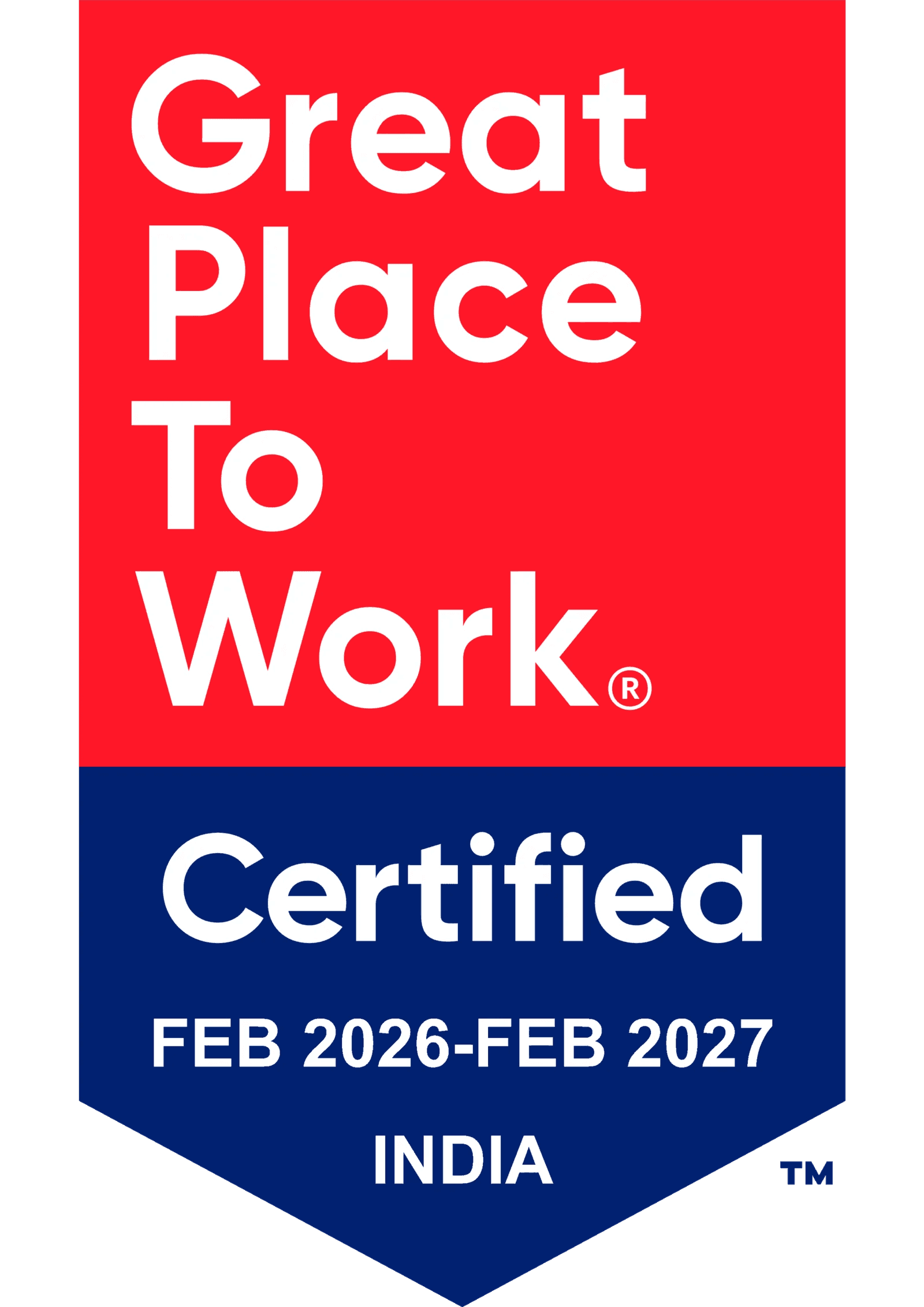 Great Place to Work certification