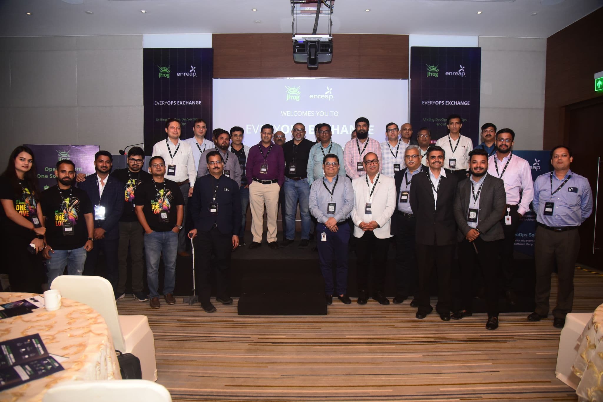 enreap's participation as EveryOps Exchange event as JFrog Partner -4