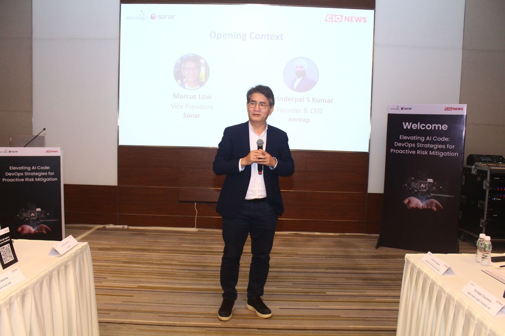 Elevating AI Code: DevOps Strategies for Proactive Risk Mitigation - enreap -sonar event -2