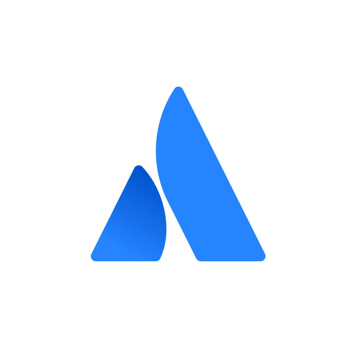 Atlassian logo blue