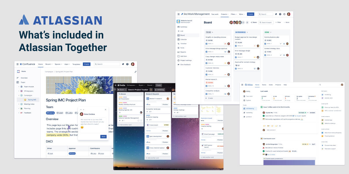 Atlassian work management