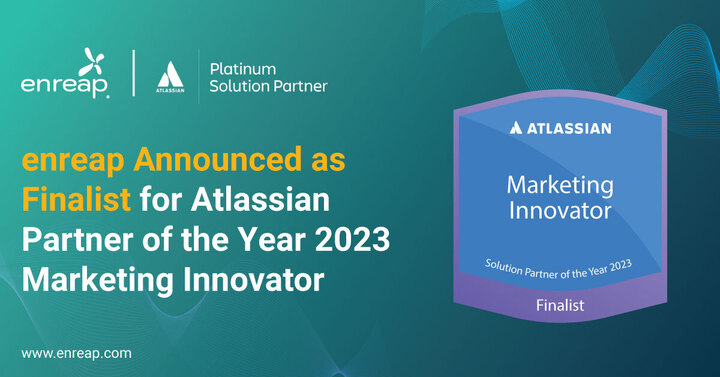 Read more about the article enreap Announced as Finalist for Atlassian Partner of the Year 2023 Marketing Innovator