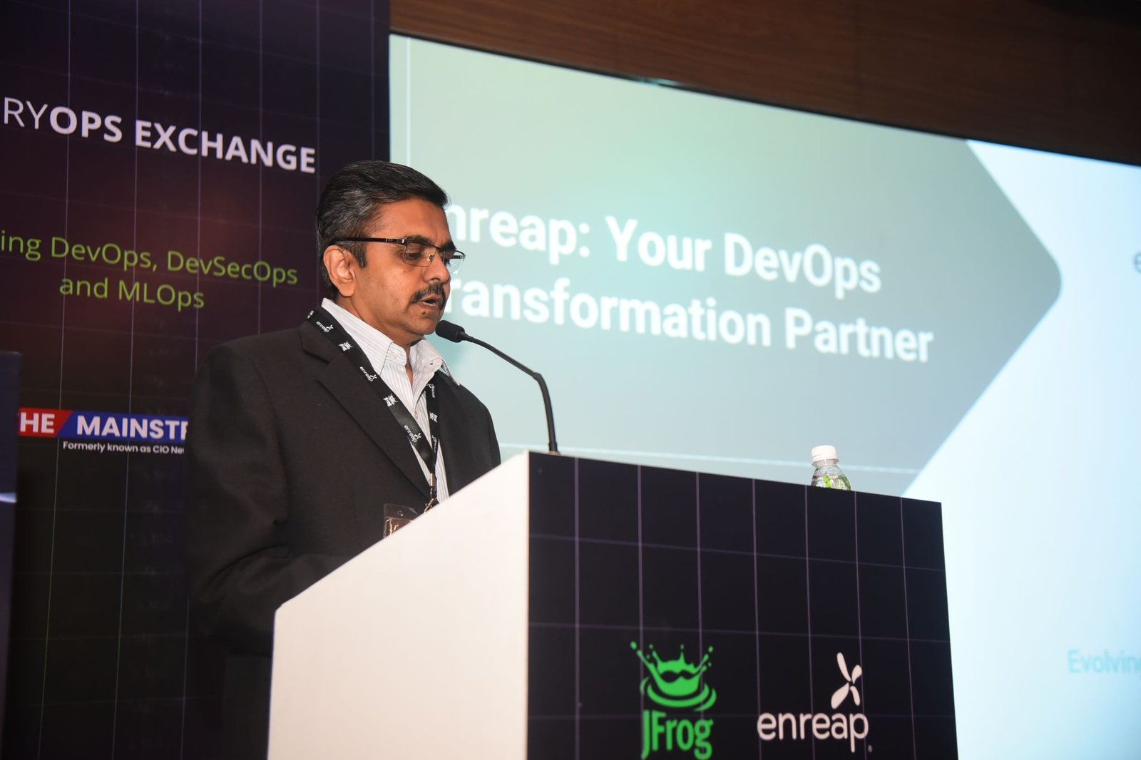 enreap's participation as EveryOps Exchange event as JFrog Partner -1