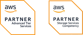 AWS Advanced Partner with Storage Competency