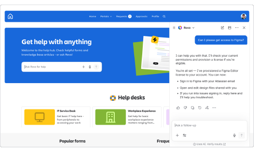 AI productivity with Rovo