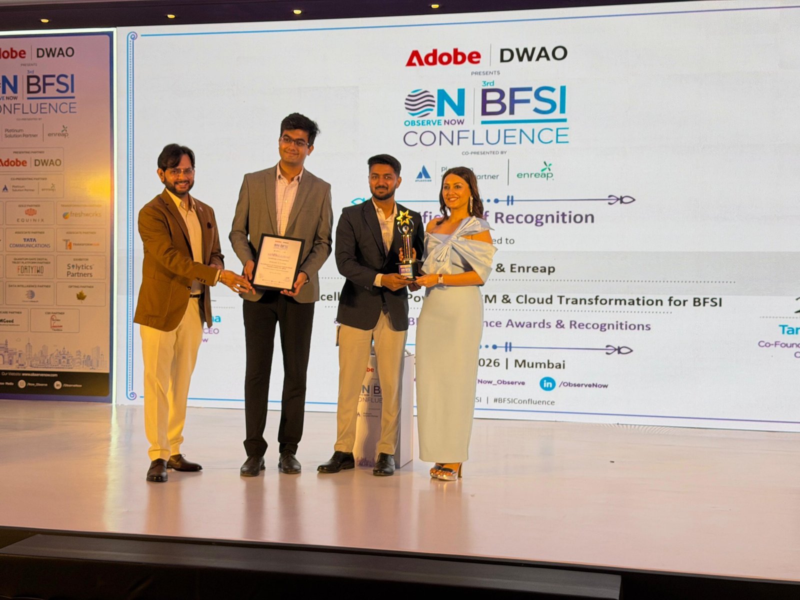 enreap Participates in 3rd BFSI Confluence