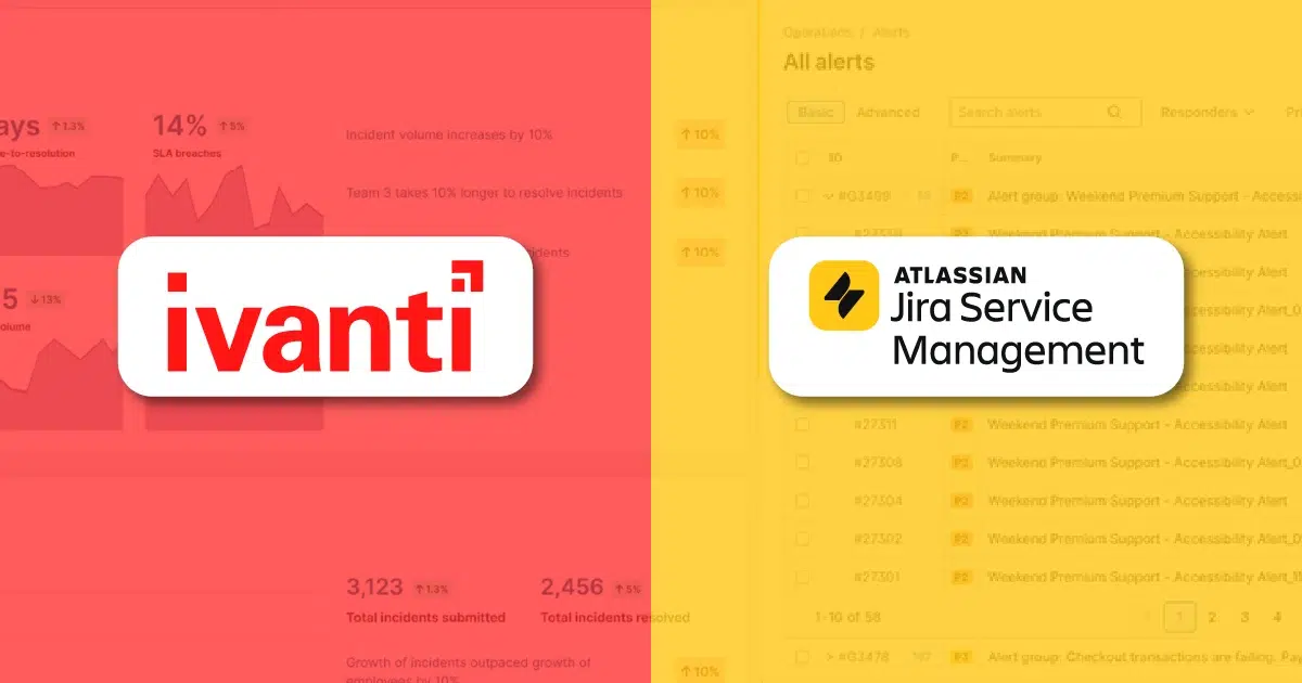 Ivanti Vs JSM